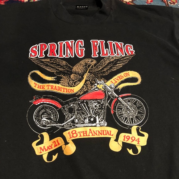 SOLD Vintage 1994 Harley t-shirt - Picture 6 of 8